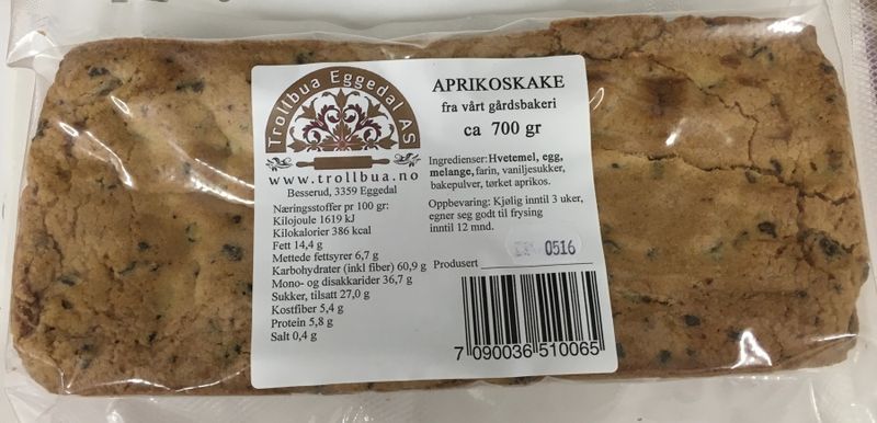 Aprikoskake