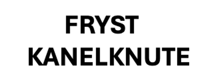 Hovedbilde Fryst kanelknute 6stk