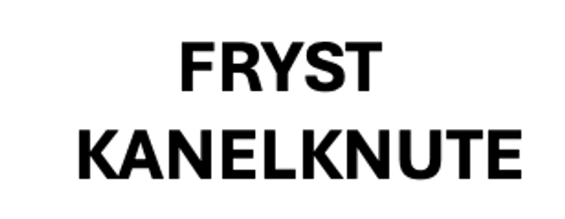 Fryst kanelknute 6stk